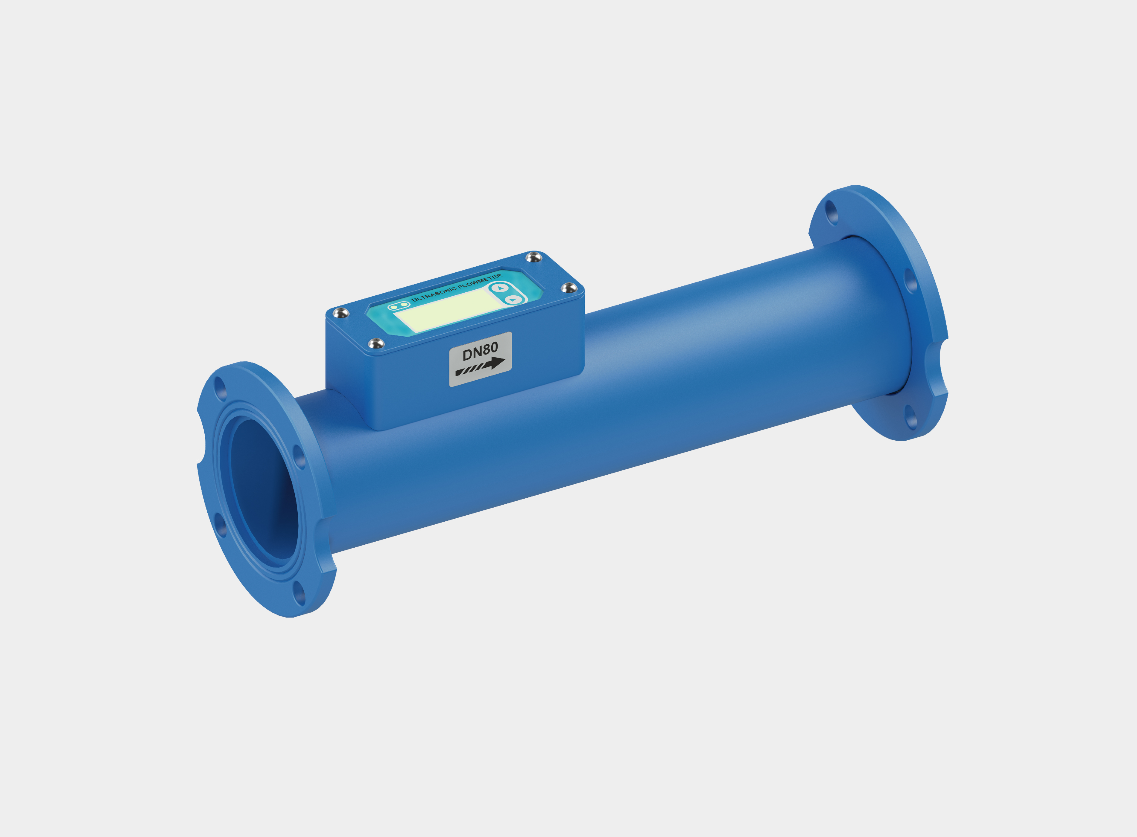 Newly designed IP68 pump tube type ultrasonic flowmeter-W-U800WB