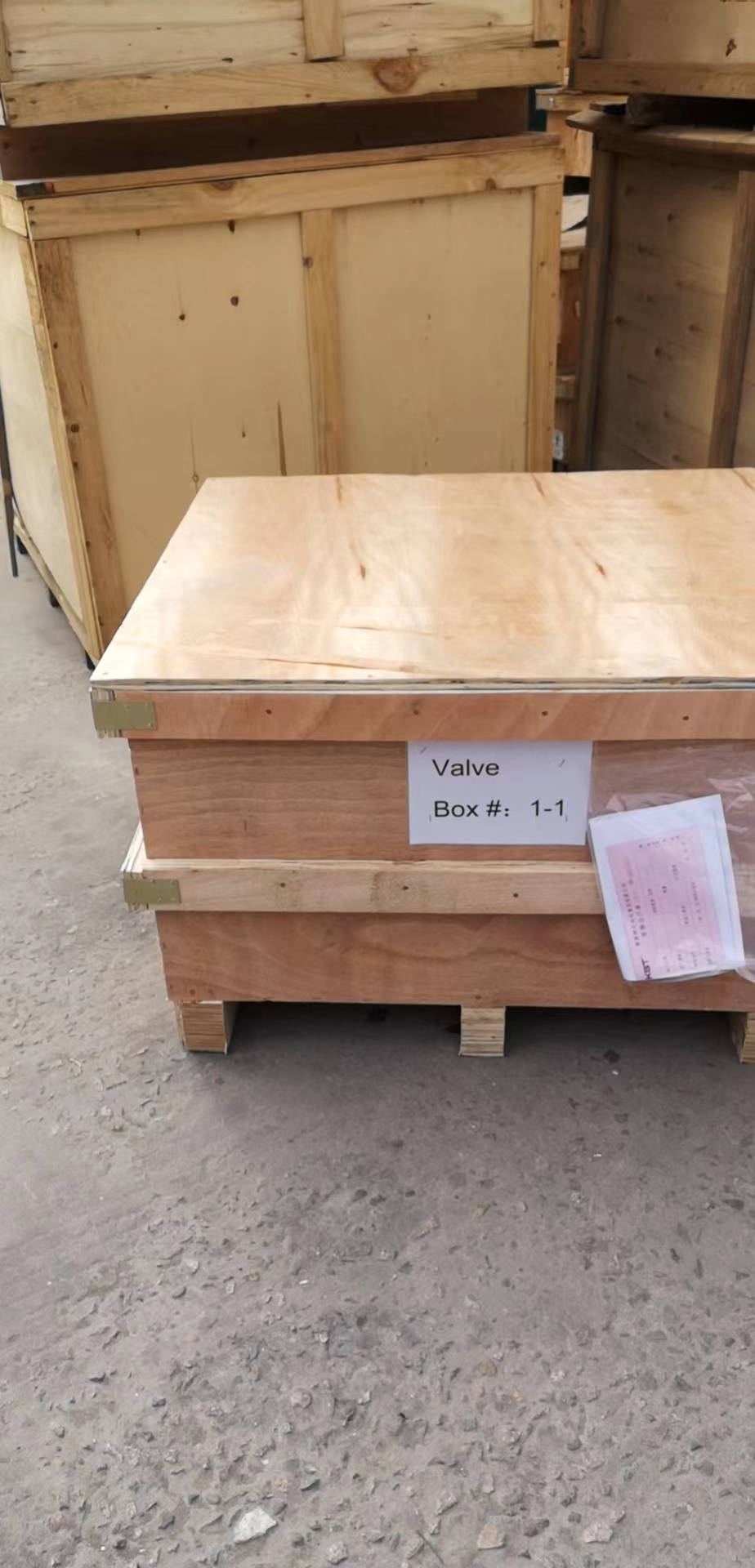 Pneumatic Valve Shipment